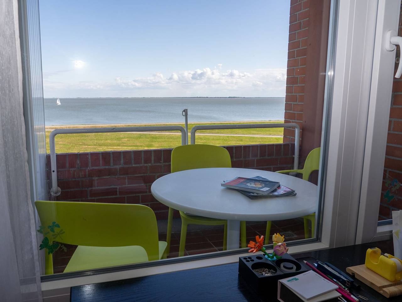 Ganze Ferienwohnung, 215 Horizonte & Harmonie - 215 Fewo Horizonte & Harmonie mit Meerblick und Balkon in Südstrand Wilhelmshaven, Wilhelmshaven