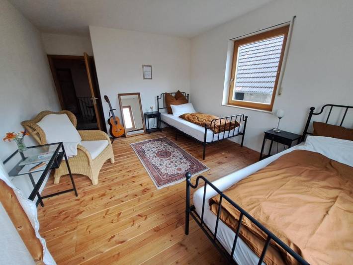 Ferienwohnung für 2 Personen, mit Terrasse und Garten