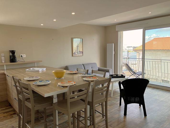 Appartement de vacances pour 6 personnes, avec balcon