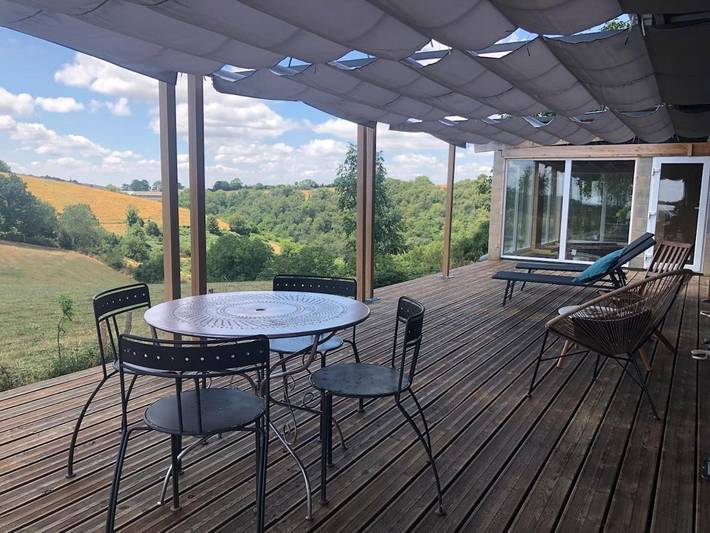 Maison de campagne pour 9 personnes, avec vue ainsi que jardin et piscine dans le Tarn - 3