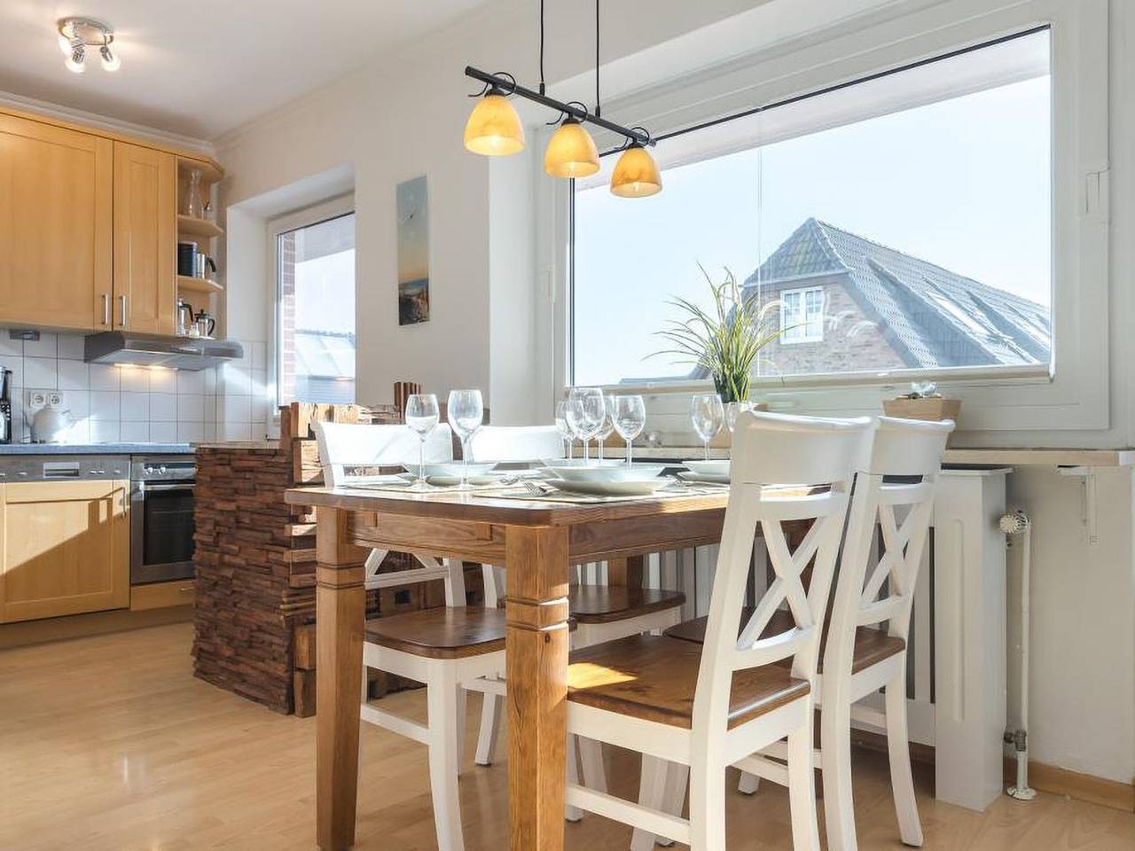 Ganze Wohnung, Moderne 2-Zimmer-Wohnung mit Südbalkon, Smart-Tv und Sauna in Westerland in Westerland, Sylt (Gemeinde)