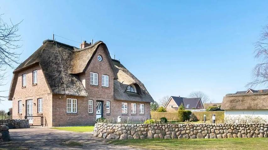 Ferienhaus mit Meerblick für 5 Personen, mit Garten und Terrasse sowie Sauna in Nieblum - 3