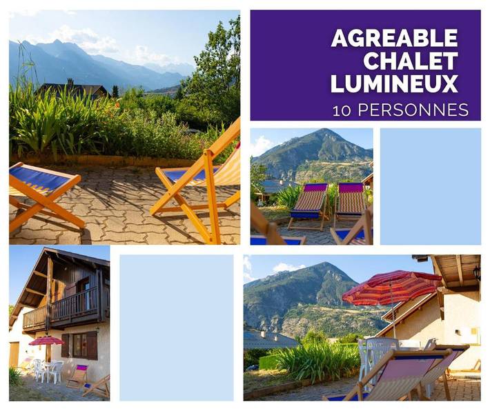 Gîte pour 10 personnes, avec jardin et vue à Guillestre - 3