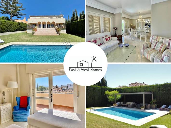 Villa voor 12 personen, met zwembad en tuin, met huisdier in Puerto Banús