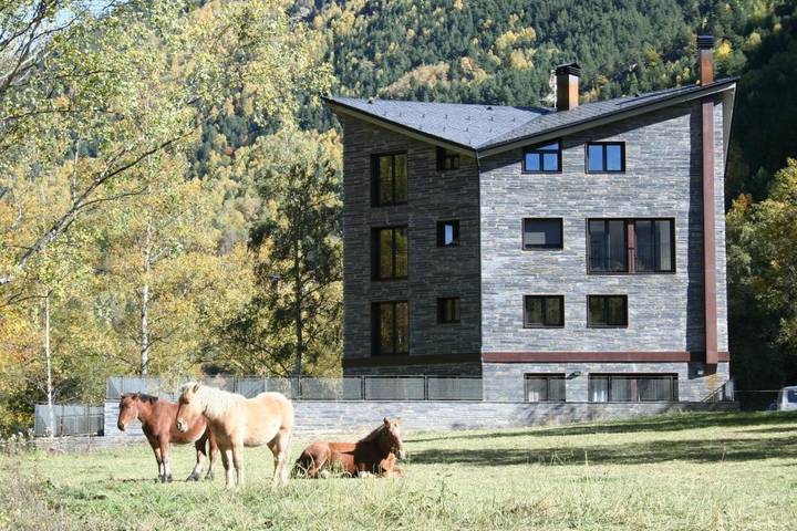 Appartement de vacances pour 8 personnes, avec Vue dans Llorts