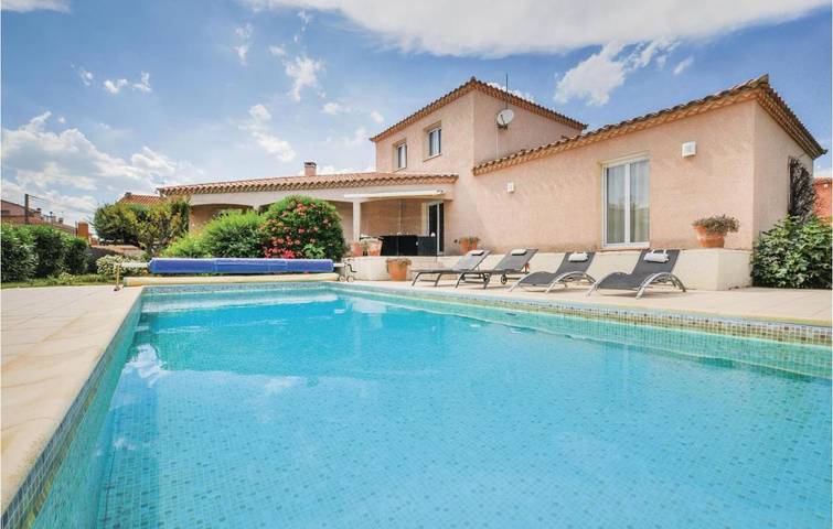 Maison de vacances pour 8 personnes, avec Jacuzzi et Piscine