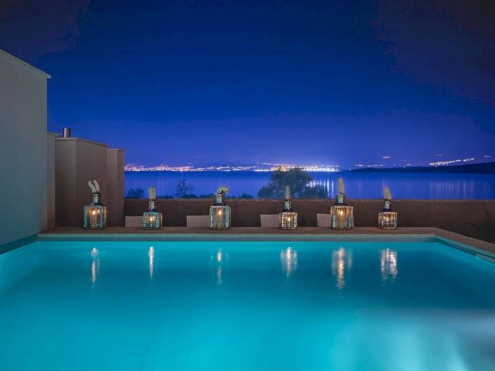 Ferienhaus für 8 Personen, mit Sauna und Garten auf Krk