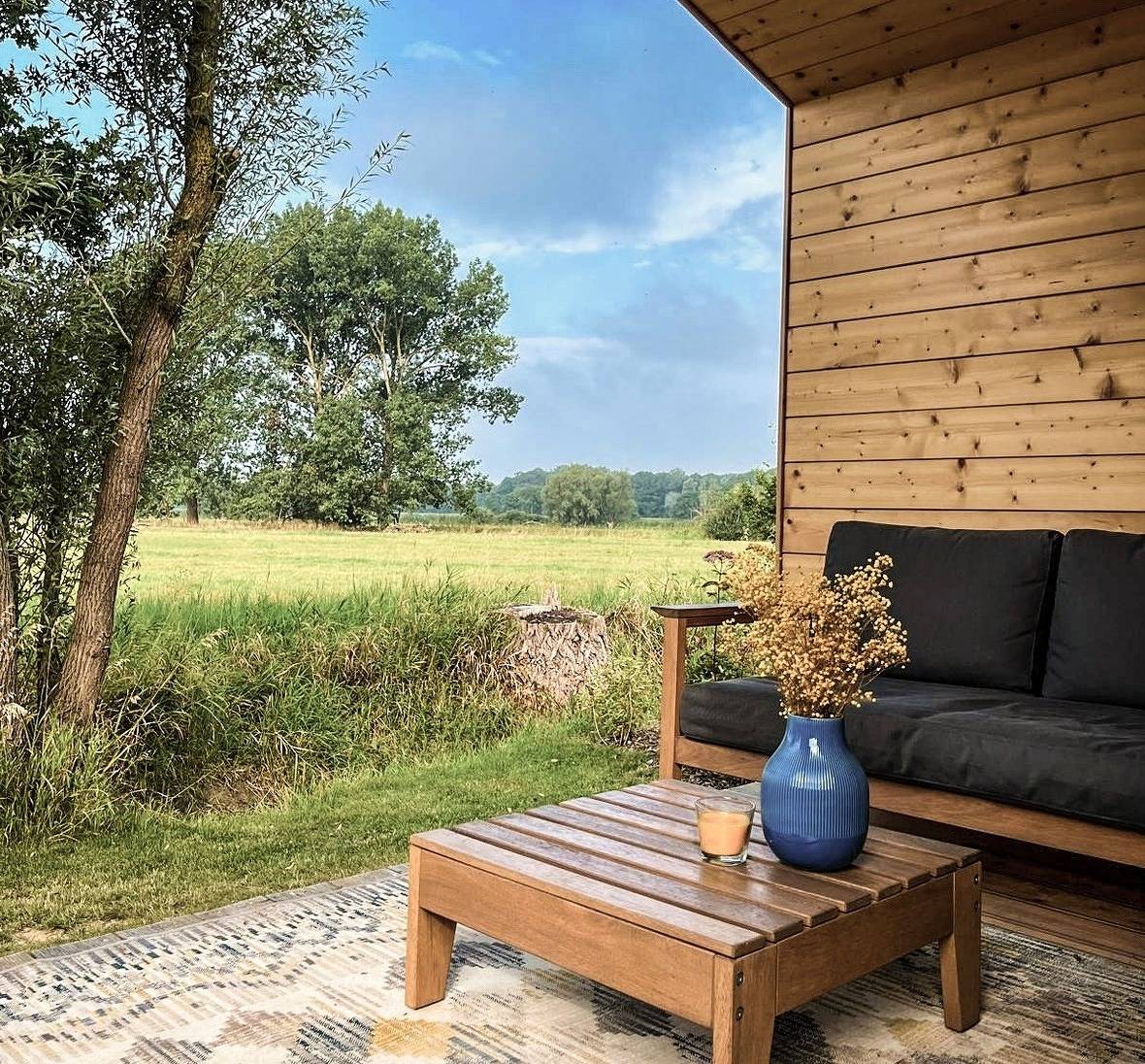 Tiny House mit Blick ins Grüne in Bleckede, Mecklenburgisches Elbetal