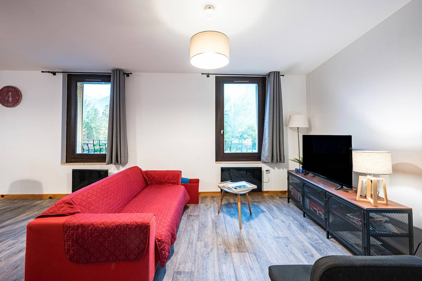 Ganze Wohnung, Ferienhaus 'Aigueblanche' mit Bergblick und Wlan in Aigueblanche, Savoie