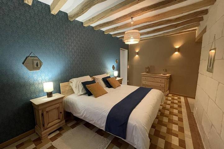 Gîte pour 2 personnes, avec Terrasse et Jardin à Chouzé-sur-Loire