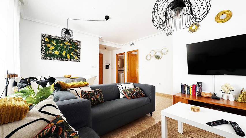 Apartamento vacacional entero, Apartamento de vacaciones para 5 personas con vistas al mar in Playa Villananitos (San Pedro del Pinatar), San Pedro del Pinatar