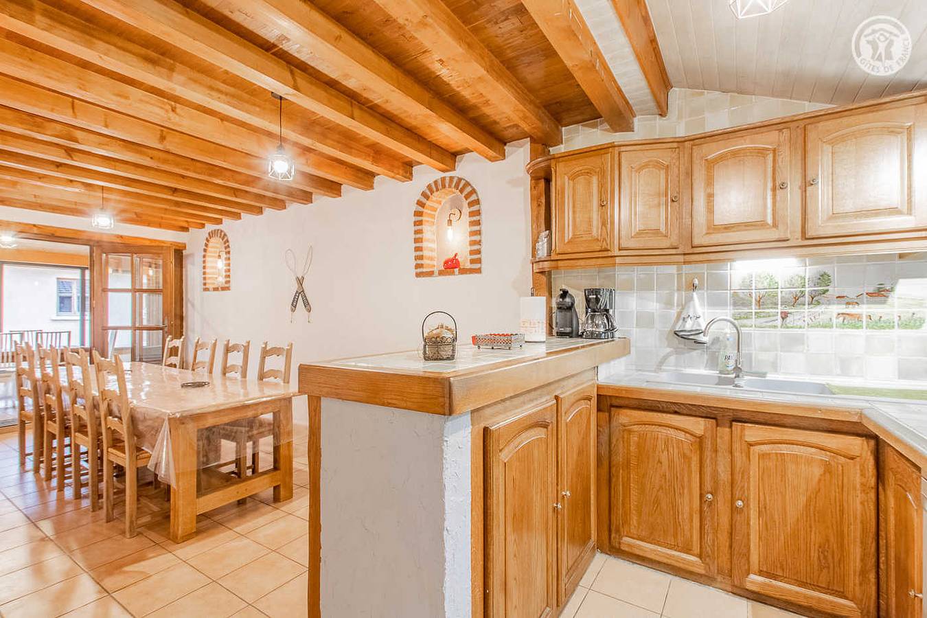 Gîte für 8 Personen mit Pool in Montcony, Louhans und Umgebung