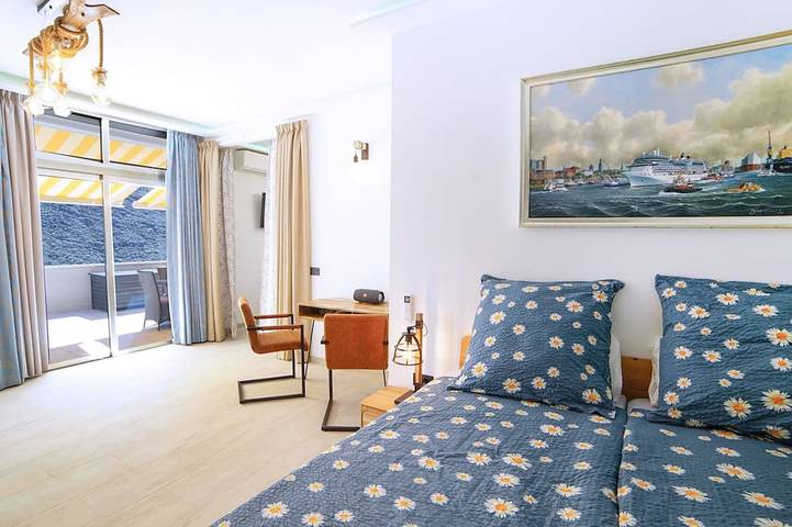 Apartamento entero, Deluxe Suite | 70 qm | Top Aussicht, große Terrasse, 5* Ausstattung, 3 Personen in La Calera, Valle Gran Rey