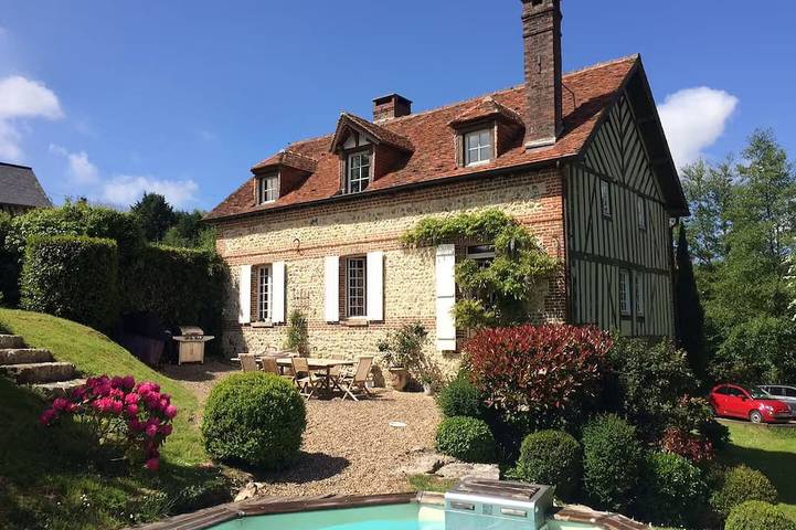 Maison de vacances pour 8 personnes, avec jardin