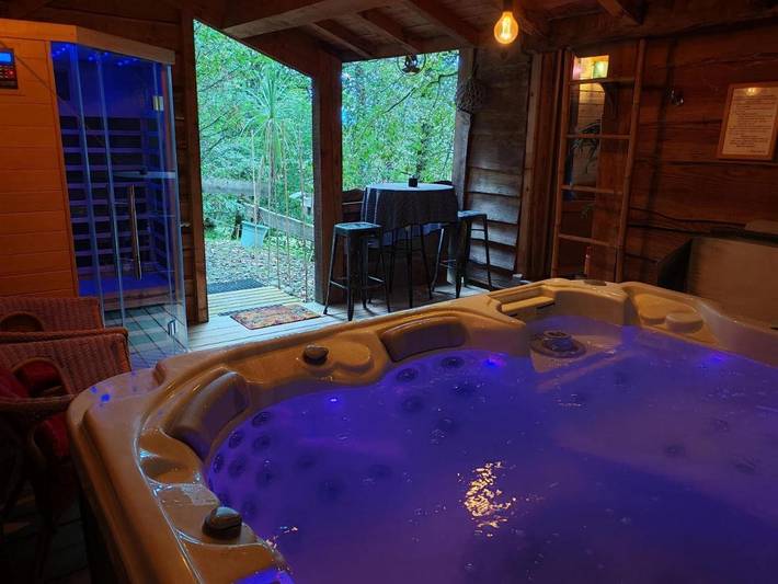 Location de vacances pour 4 personnes, avec Balcon et Jacuzzi ainsi que Terrasse et Sauna dans Lasse - 3