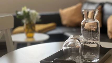 Ferienwohnung für 3 Personen, mit Terrasse und Garten sowie Ausblick, mit Haustier in Falkenstein/Harz