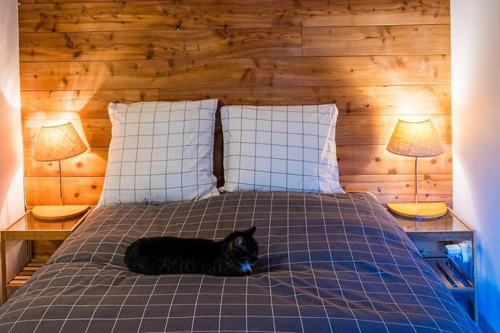 Gîte pour 2 personnes, avec jardin et vue à Saint-Martin-de-Queyrières
