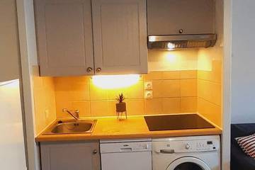 Gîte pour 4 personnes, avec balcon et piscine dans Thermes Le Modele   Le Teich