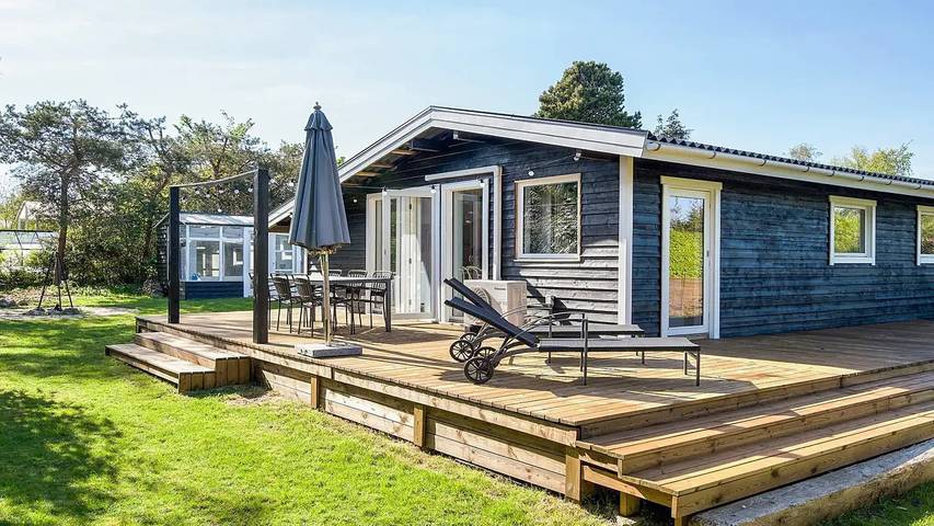 Ferienhaus für 7 Personen, mit Terrasse, mit Haustier auf Seeland