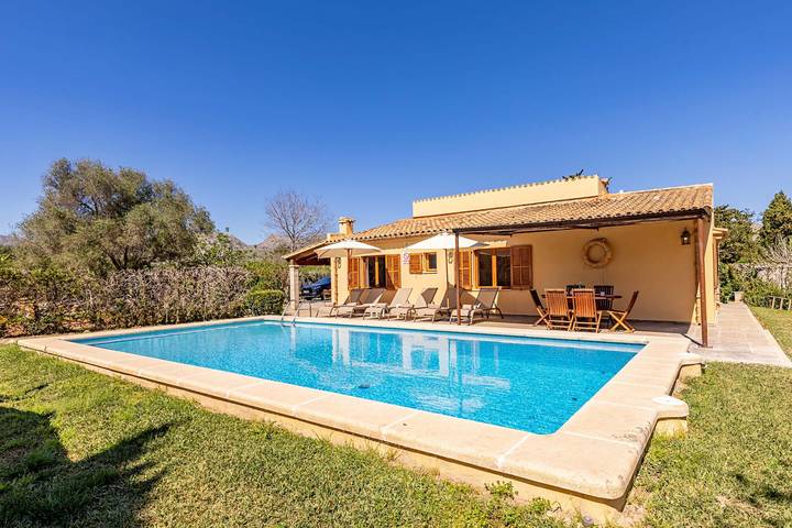 Finca mit Pool für 7 Personen, mit Terrasse und Garten in Pollença - 2
