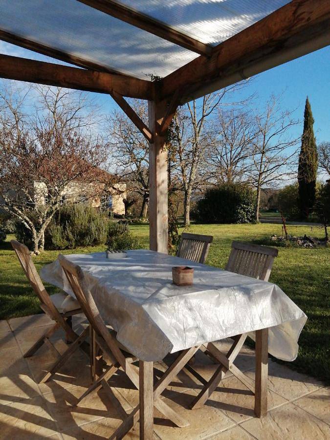Location de vacances pour 2 personnes, avec vue ainsi que jardin et piscine, animaux acceptés à Saint-Beauzeil - 4