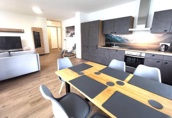 Ferienwohnung für 5 Personen, mit Balkon und Ausblick in Sonthofen
