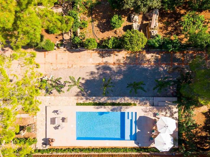 Schöne familienfreundliche Finca in Binissalem, mit privatem Pool. in Biniagual, Binissalem