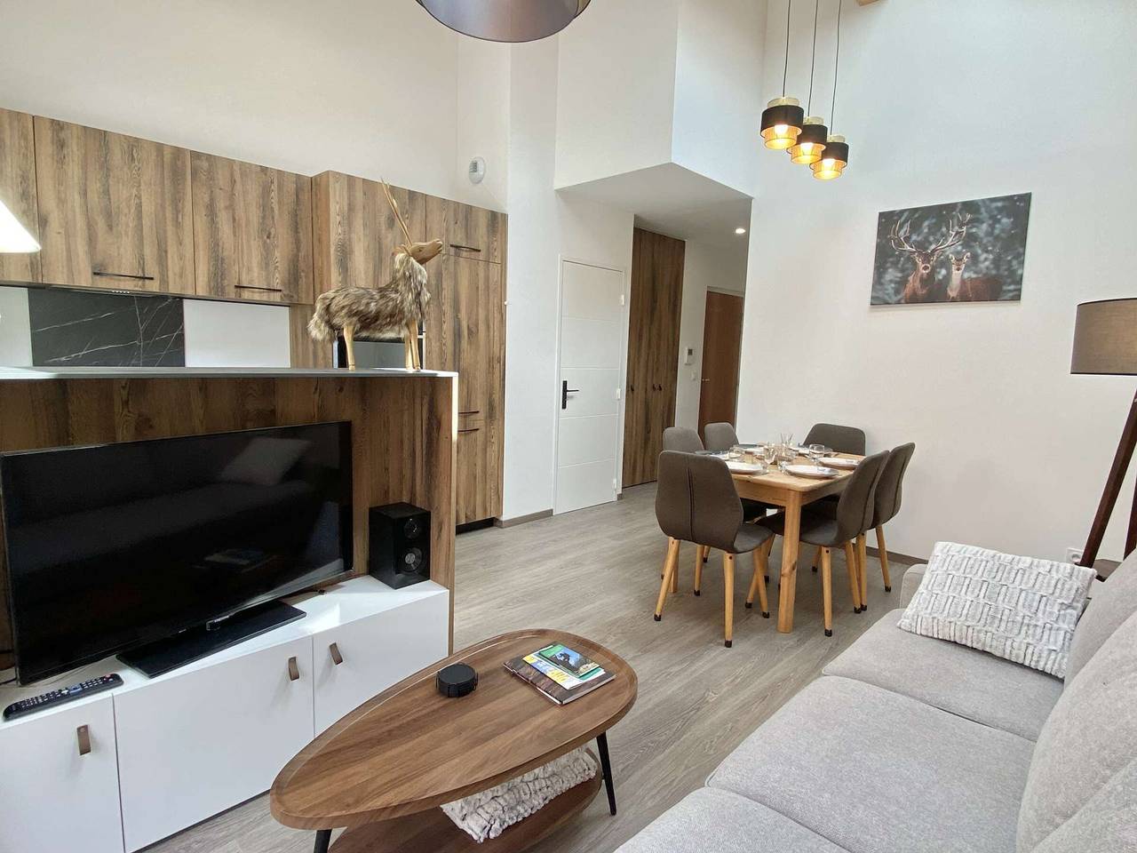 Apartamento entero, Magnífico apto 3 piezas con parking, cerca de pistas y lago - Praz sur Arly in Praz-sur-Arly, Pays du Mont-Blanc