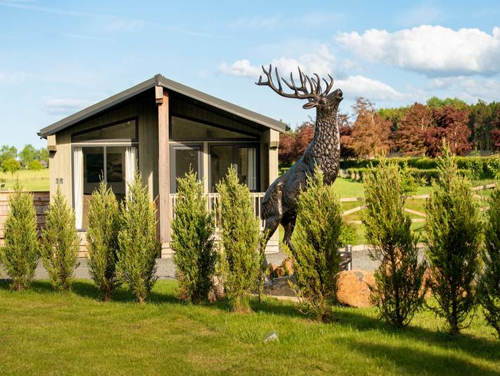 Holiday rental for 4 people, with Terrace and Hot tub as well as Sauna in Perthshire