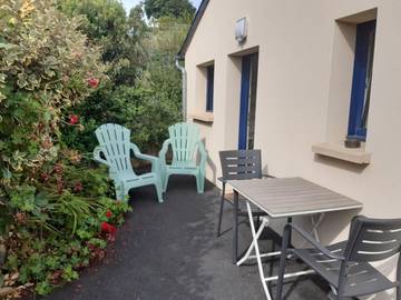 Gîte pour 2 personnes, avec jardin et terrasse dans Loguivy de la Mer