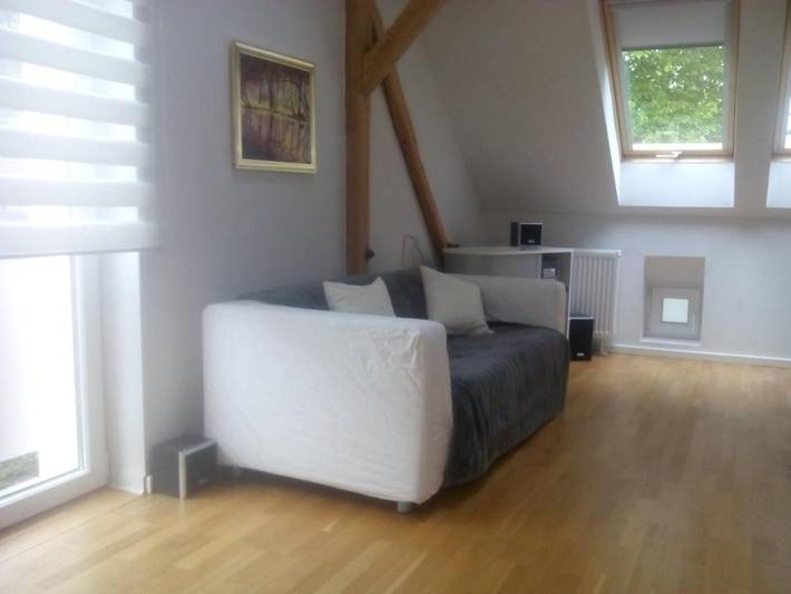 Ferienwohnung für 3 Personen, mit Terrasse und Garten sowie Ausblick in Teupitz