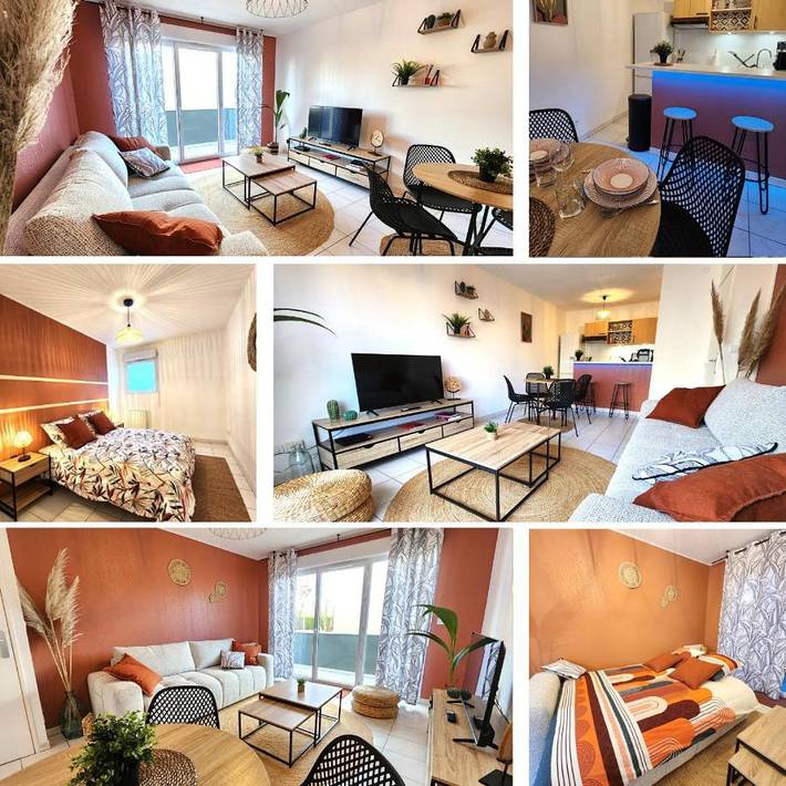 Gîte pour 4 personnes, avec piscine et terrasse à Bègles - 2