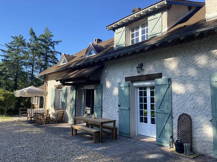 Chambre d’hôte pour 2 personnes, avec Terrasse ainsi que Jardin et Vue