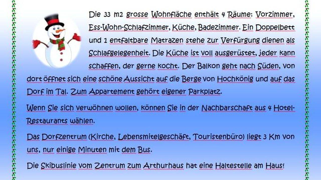 Ganze Ferienwohnung, Ferienwohnung für 2 Personen (33 m²) in Mühlbach am Hochkönig in Mühlbach am Hochkönig, Ski Amadé
