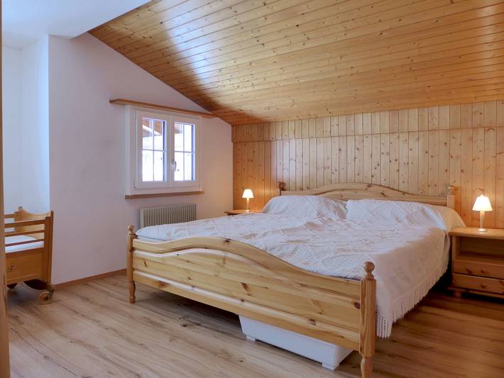 Ferienwohnung für 4 Personen, mit Balkon und Ausblick sowie Garten und Sauna in Lenk im Simmental - 4