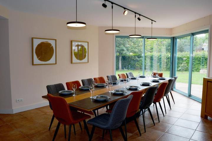 Maison de vacances pour 15 personnes, avec Terrasse et Jardin