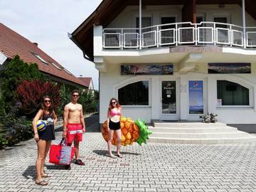 Ferienwohnung für 2 Personen, mit Terrasse in Keszthely