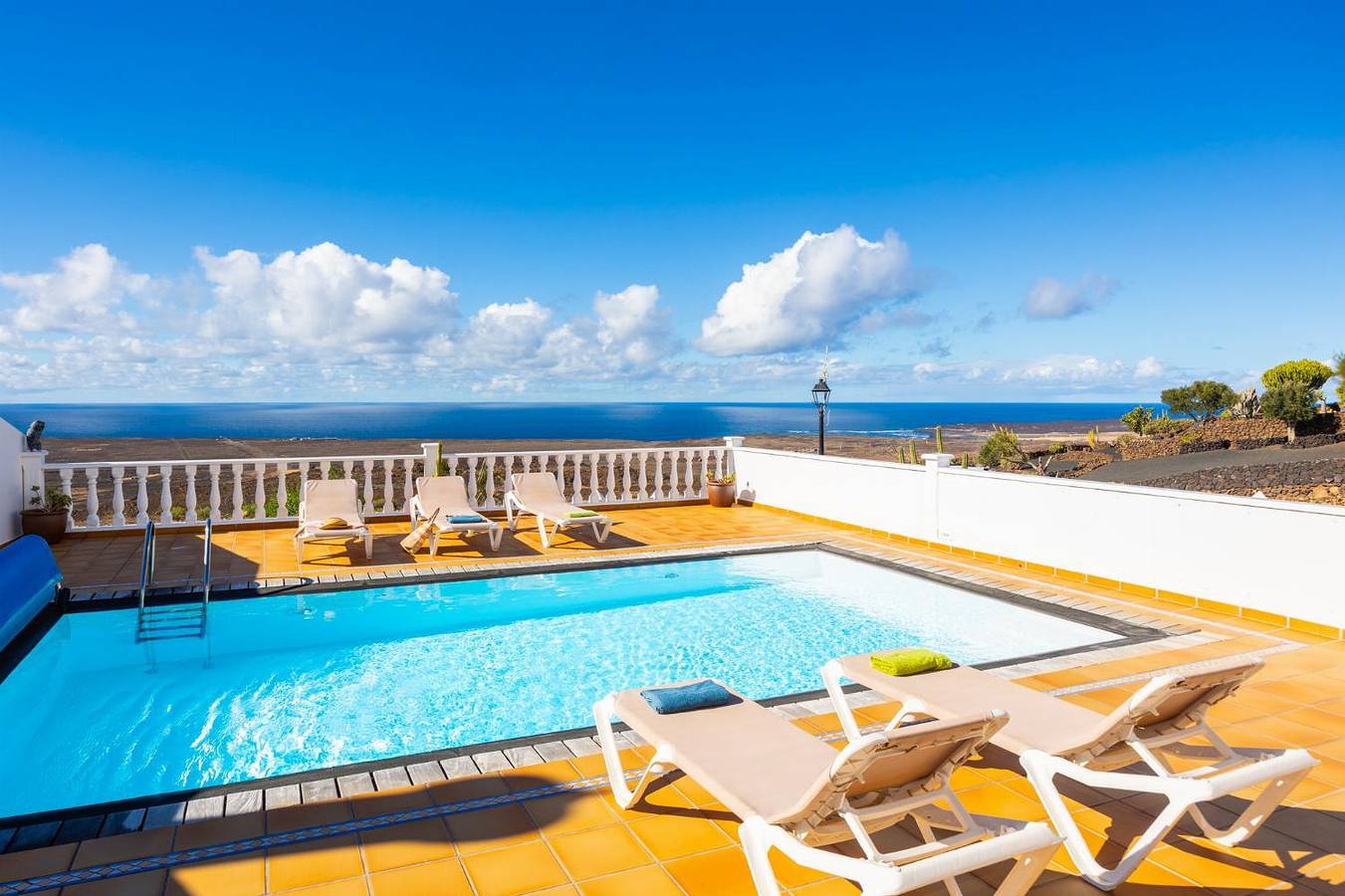 Villa für 6 Personen mit Meerblick in Las Breñas, Yaiza