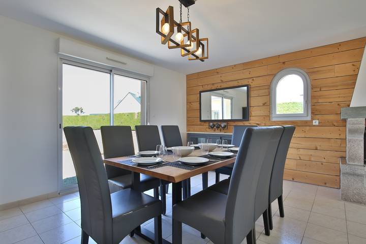 Ferienhaus „Gîte mit Spielzimmer“ mit Terrasse, privatem Garten und Wlan in Montfarville, Cherbourg und Umgebung