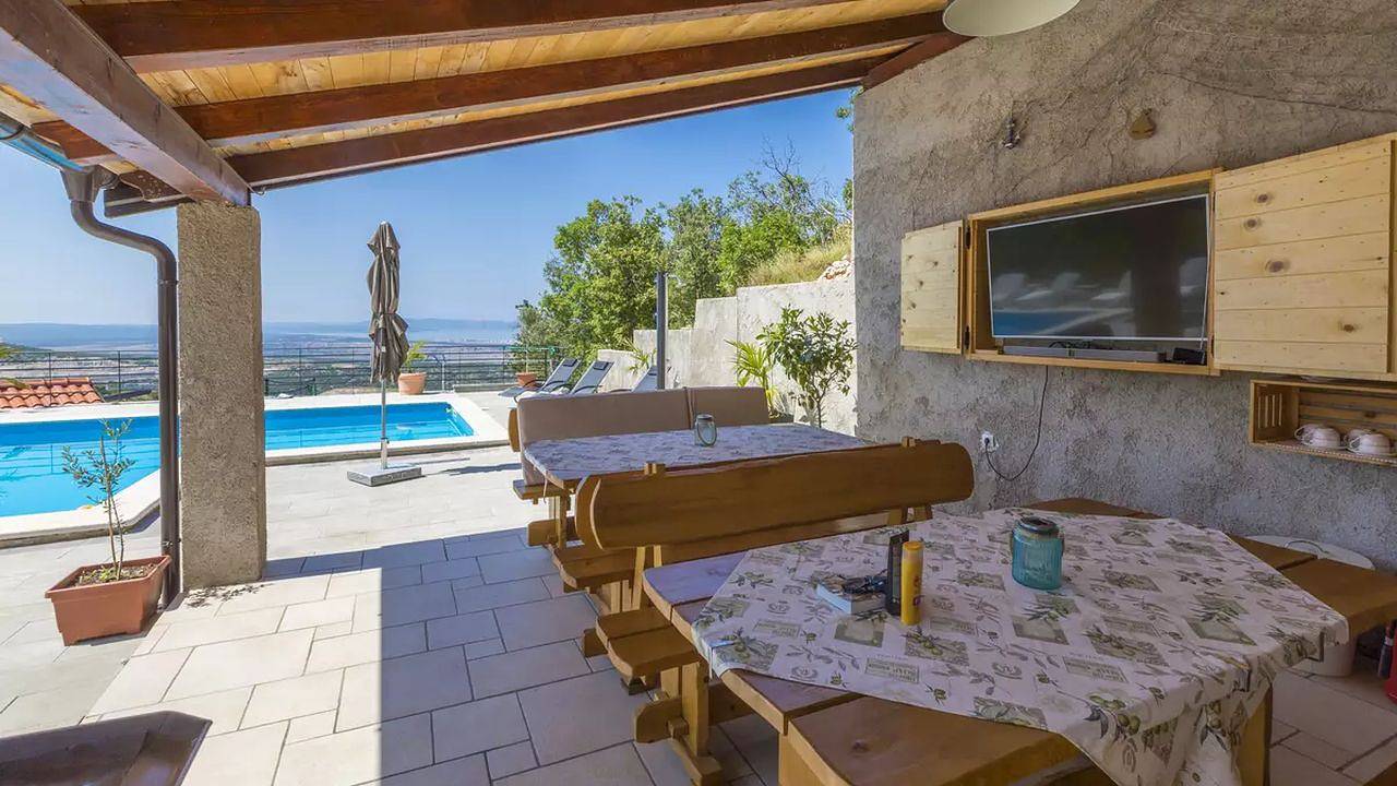 Ganze Ferienwohnung, Ferienwohnung für 4 Personen (100 m²) in Hreljin in Kraljevica, Primorje-Gorski Kotar