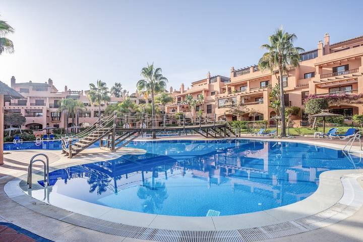 Ferienwohnung für 4 Personen, mit Sauna und Kinderpool sowie Garten in Estepona - 4