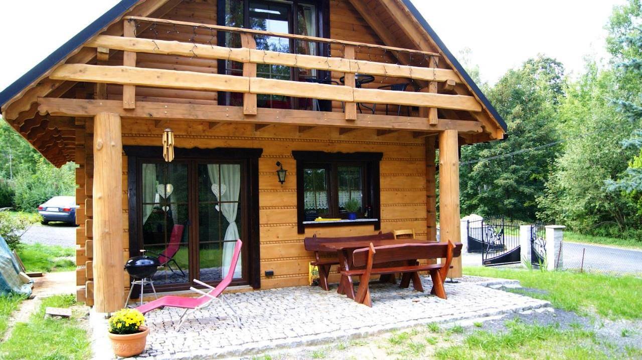 Chata Na Zaciszu in Szklarska Poręba, Sudety (Polska)