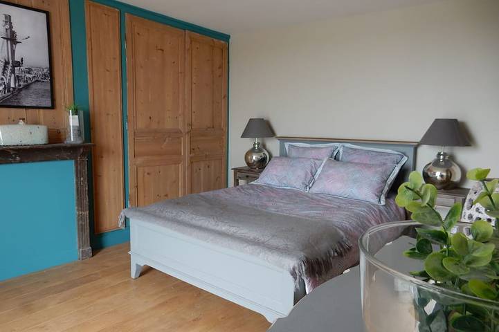 Familienhaus mit Blick auf die Bucht, stilvoll und charmant renoviert für 8 Pers. in Saint-Valery-sur-Somme, Abbeville und Umgebung