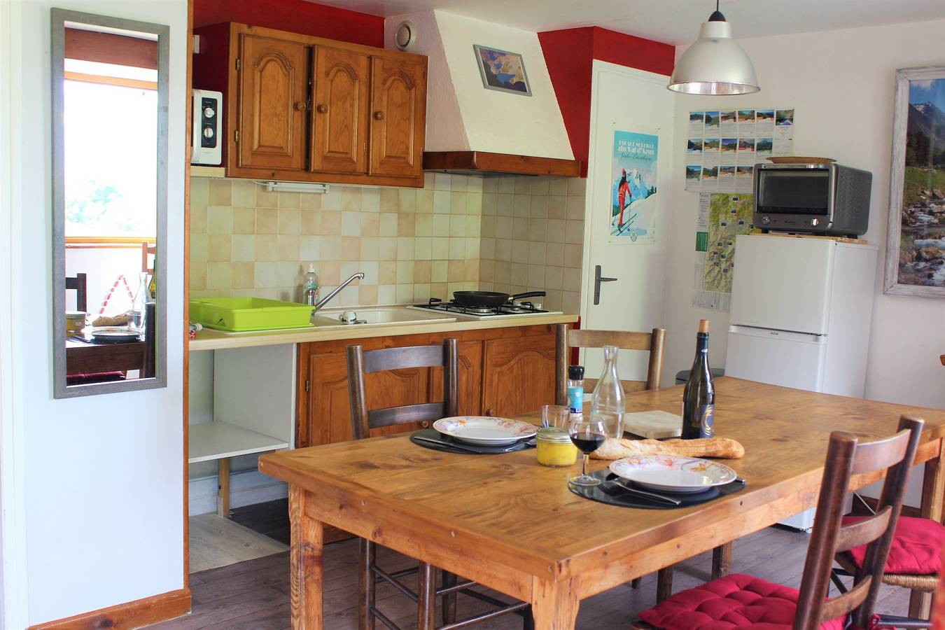 Gîte « Les Alberts - La Coume » con vistas a la montaña y jardín privado in Arrens-Marsous, Parque nacional de los Pirineos