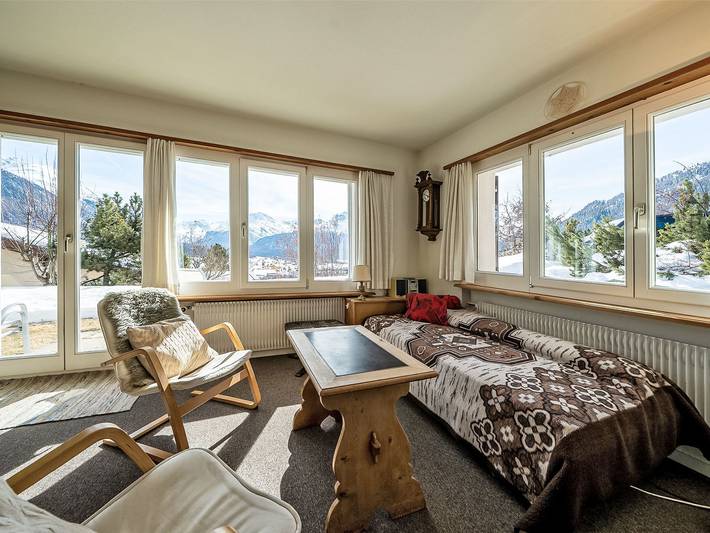 Ganze Wohnung, Chesa Quadrellas / Eg in Samedan, Sankt Moritz