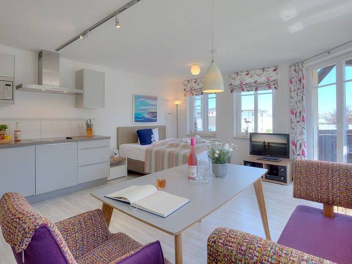 Ferienwohnung für 2 Personen, mit Sauna und Garten sowie Balkon, kinderfreundlich in Ahlbeck - 2