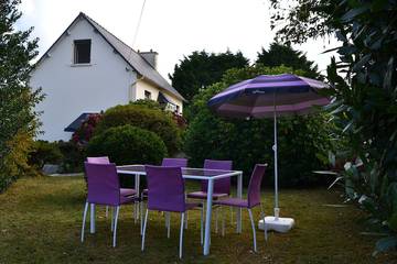 Gîte pour 6 personnes, avec jardin et terrasse dans Buguélès
