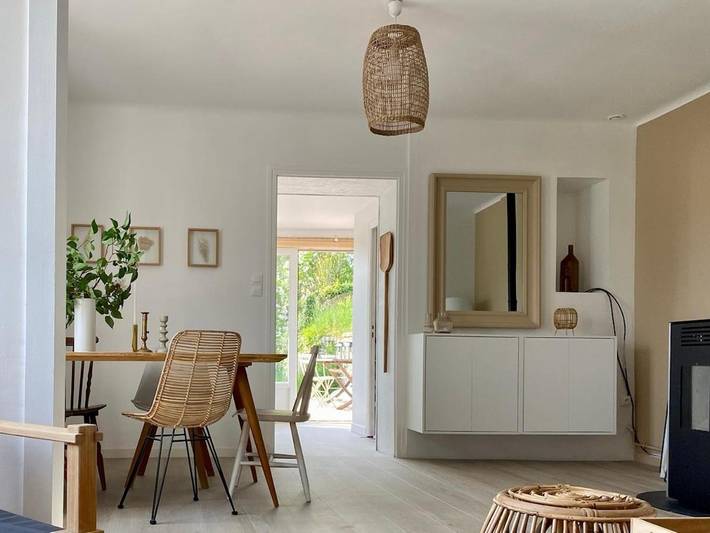 Maison de vacances pour 5 personnes, avec vue et terrasse