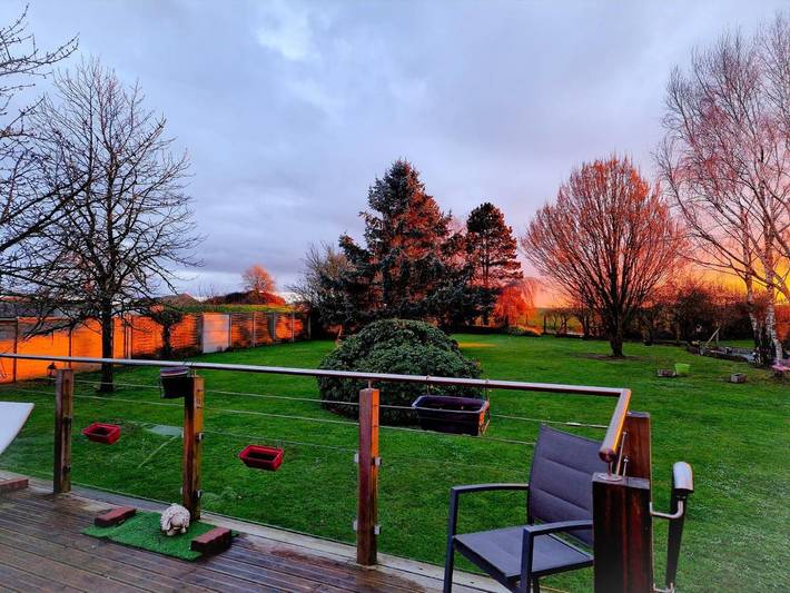 Chambre d’hôte pour 2 personnes, avec Terrasse ainsi que Jardin et Vue