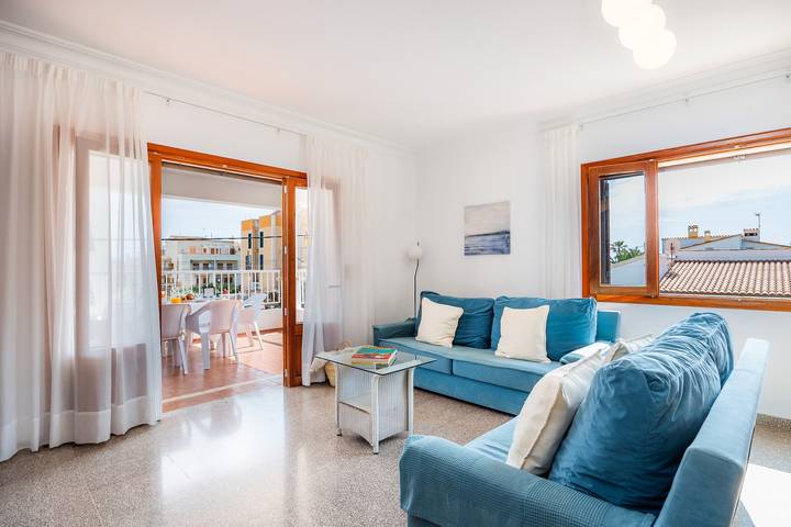 Ferienwohnung für 7 Personen, mit Balkon in Ses Salines - 3